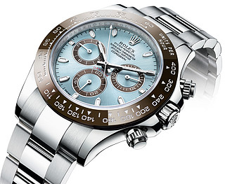 ROLEX 劳力士 Cosmograph Daytona 冰蓝铂金迪通拿 116506IBLSO 男士机械腕表