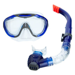 SPEEDO 速比涛 GlideMask 潜水泳镜 + SnorkelSet 呼吸管套装