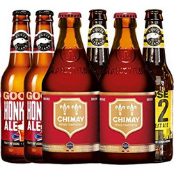 CHIMAY 智美 精酿啤酒组合6瓶装 （智美红帽2瓶+鹅岛312啤酒2瓶+鹅岛醺然艾尔2瓶）