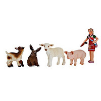 中亚Prime会员：Schleich 思乐 41350 农场动物喂食情景套装 