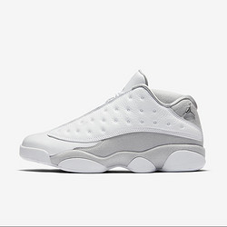 Air Jordan 13 Low Retro “Pure Platinum” 男款篮球鞋