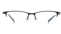 HAN HN42047 不锈钢光学眼镜架 + 依视路1.552非球面 晶钻A+树脂镜片