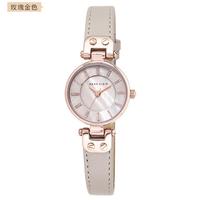 Anne Klein 161001578 女士真皮时装手表