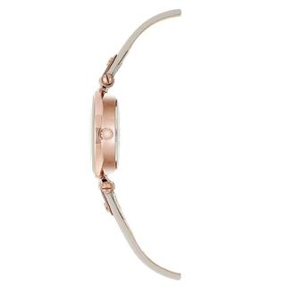 Anne Klein 161001578 女士真皮时装手表