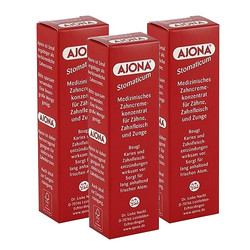 AJONA 浓缩型 药用牙膏 25ml*3支