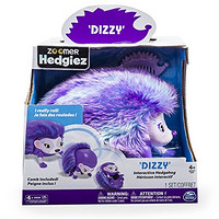 Zoomer Hedgiez Dizzy 会翻滚的电子宠物刺猬 紫色+粉色