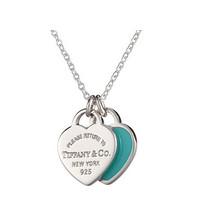 中亚Prime会员：Tiffany & Co. 蒂芙尼 Return to Tiffany系列 Double Heart Tag 吊坠项链