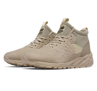 new balance 580 Deconstructed Mid 男款休闲运动鞋  beige