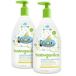 BabyGanics 甘尼克宝宝 Daily Lotion 宝宝保湿乳液 502ml*2瓶装 *2件