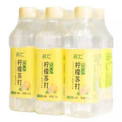 【京东超市】名仁 果味苏打饮料（柠檬味） 375ML*6 塑包装 *2件