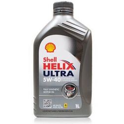 Shell 壳牌 Helix Ultra 超凡灰喜力 SN 5W-40 全合成机油 1L *9件