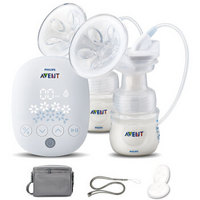 AVENT 新安怡 自然系列 SCF303 电动双边吸奶器 送消毒锅+暖奶器+文胸