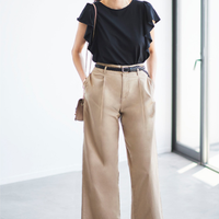 UNIQLO 优衣库 192305 女士荷叶袖T恤