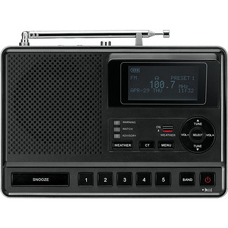 Sangean 山进 CL-100 AM / FM-RBDS 收音机