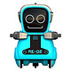 【京东超市】银辉玩具 儿童智能机器人玩具高科技玩具电动玩具APP遥控机器人可录音-口袋机器人普利（蓝色）