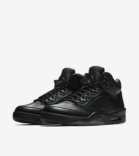 AIR JORDAN V Retro PREMIUM “Triple Black” 男子篮球鞋