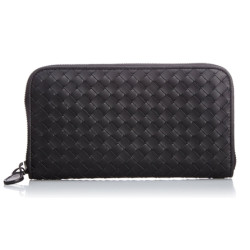 BOTTEGA VENETA 114076-V4651 男士真皮长款拉链钱包