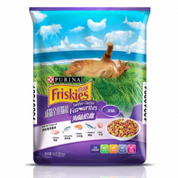 Friskies 喜跃 肉和海洋鱼味 成猫粮 10kg *2件