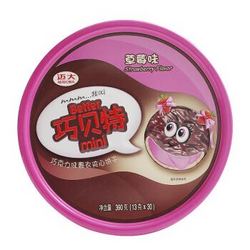 【京东超市】印尼进口 巧贝特（Better）巧克力裹衣夹心饼干草莓味 390g/罐