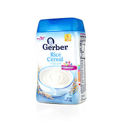 【新人专享】Gerber 嘉宝 大米米糊 一段 227克