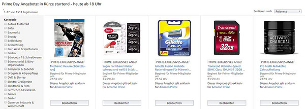 全球PrimeDay：Amazon全球亚马逊 年中大促