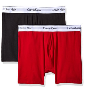 Calvin Klein Modern Cotton Stretch Boxer Briefs 男士内裤（2条装）