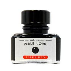 J.Herbin 130 09 D系列 墨水 珍珠黑 30ML  *2件