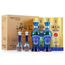 YANGHE 洋河 蓝色经典 海之蓝 42度 480ml*2瓶 + 梦之蓝 M1 45度 100ml*2瓶