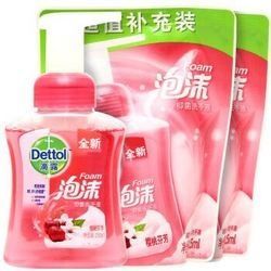 Dettol 滴露 樱桃芬芳 泡沫洗手液套装 700ml *2件