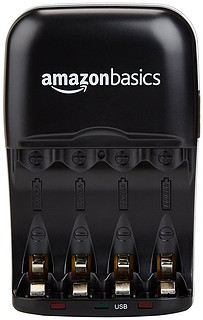 AmazonBasics 亚马逊倍思 镍氢AA/AAA电池充电器 
