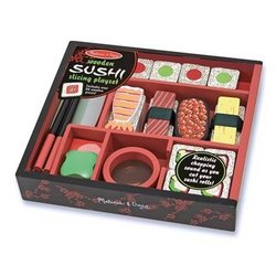 Melissa&Doug 美丽莎和豆豆 寿司切切乐玩具套装