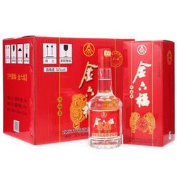 金六福 双福星 52度白酒 整箱装 475ml*6瓶