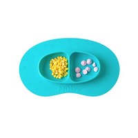 Nuby 努比 儿童餐具 硅胶分隔吸力餐盘