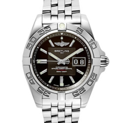 BREITLING 百年灵 GALACTIC 41系列 A49350L2-BA07-366A 男士机械腕表