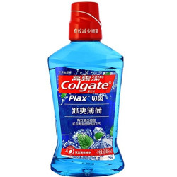 Colgate 高露洁 冰爽薄荷 漱口水 500ml（0酒精）