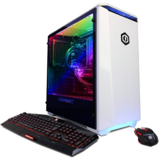 CYBERPOWERPC BattleBox Ultimate 台式机 白色(酷睿i7-7700K、GTX 1080 Ti 11GB、32GB、240GB SSD+3TB HDD、水冷)