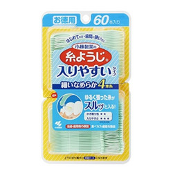 KOBAYASHI 小林制药 成人用牙线棒 60支