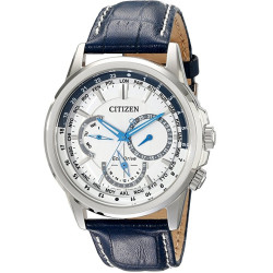 Citizen 西铁城 Calendrier系列 Eco-Drive BU2020-02A 男士光动能腕表