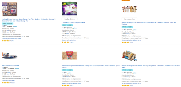 美国亚马逊 儿童益智类玩具专场 含Magformers 磁力片、Crayola 绘儿乐等