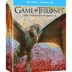 《Game of Thrones: The Complete Seasons 1-6 + Digital HD》权利的游戏（1-6季） 蓝光cd