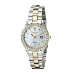 SEIKO 精工 SUT074 女款太阳能腕表
