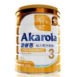 Akarola 爱睿惠 幼儿配方奶粉 3段 900g