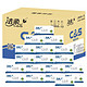 C&S 洁柔 布艺圆点系列 2层抽取式面纸180抽*24包 箱装