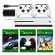  全球PrimeDay：Microsoft 微软 Xbox One S 500GB+额外手柄+充电配件 +三款游戏　