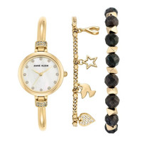Anne Klein 安妮克莱因 AK/2840 女款时装腕表手镯套装