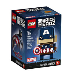 LEGO BrickHeadz 41589 美国队长积木组装人偶
