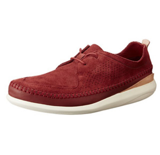 Clarks Pitman Free Low-Top 男士休闲鞋 26123482 棕砖 UK 7