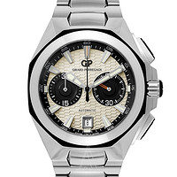 值友专享，淘金V计划：GIRARD PERREGAUX 芝柏 Chrono Hawk系列 49970-11-133-11A 男士机械腕表