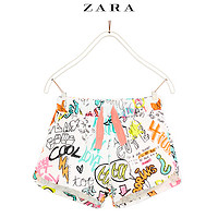 ZARA 童装 05516622403 扎染印花短裤