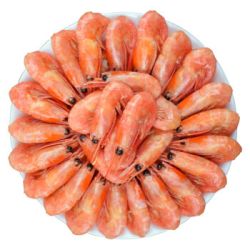 禧美 熟冻加拿大北极虾 500g 60-75只 *10件